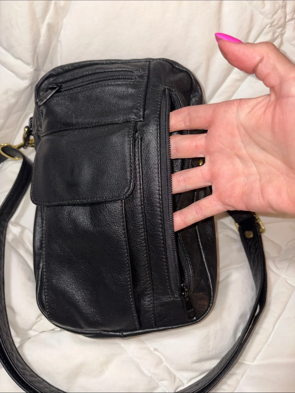 Vintage D’onofrio  travel bag Unisex crossbody bag